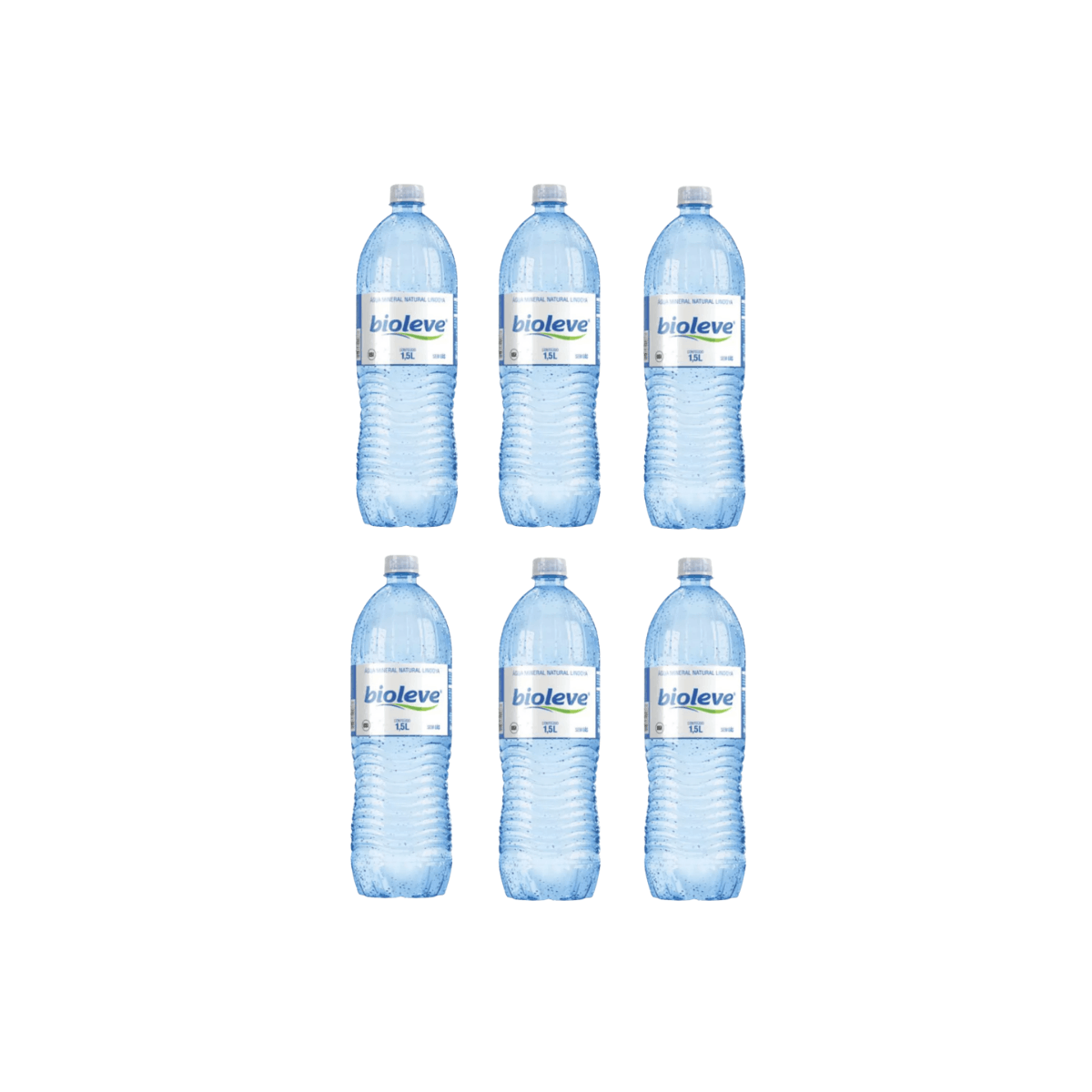 Água Mineral Sem Gás Fardo 6x1,5L Bioleve